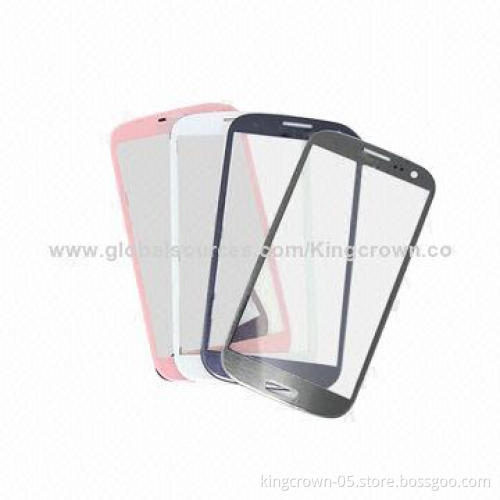 Original for Samsung Galaxy S4 i9500 Blue/White/Black/Gray/Red, Front Screen Glass Lens Panel